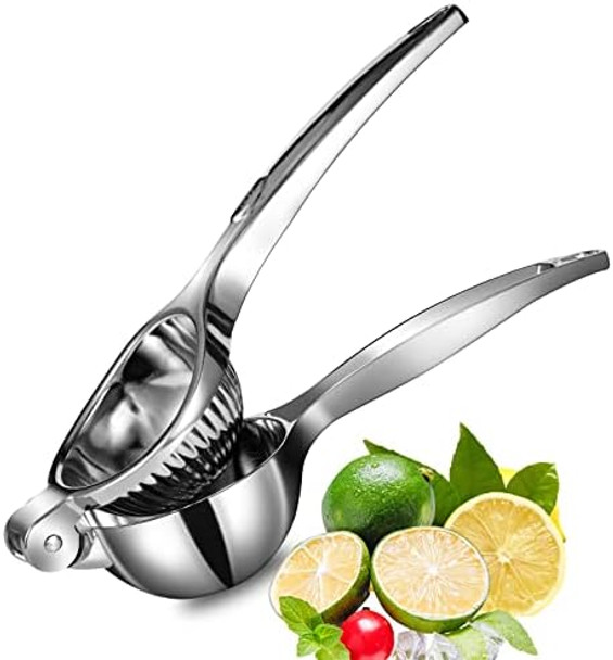 Lemon Squeezer + Shelf Liner 12 Inches X 20Feet Non-Slip Kitchen Cabinet Liner Metal Handheld Lime Juicer