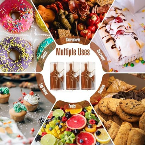 Tioncy 3 Pack Steam Table Pan Full Size With Lid 4'' 6'' Deep Commercial Stainless Steel Hotel Food Pan 20.8'' L X 12.8'' W Metal Food Container For Party Restaurant Kitchen