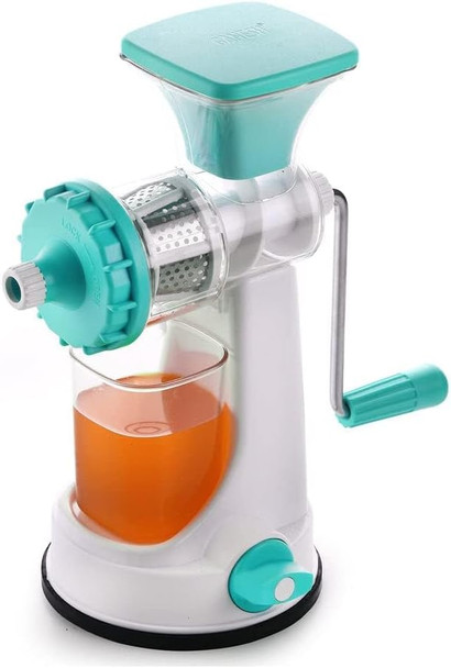 Indian Manual Hand Juicer For Fruits And Vegetables With Steel Handle And Vacuum Locking System For Fruit & Vegetable Multipurpose Juicer
