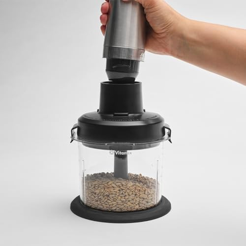Vitamix 12-Cup Food Processor Attachment With Self-Detect™ Compatible With Ascent And Venturist Series Black