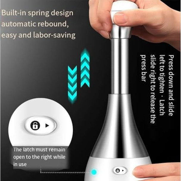 Manual Press Chopper Stainless Steel Manual Garlic Press And Chopper Kitchen Gadgets For Smashing Garlic Onion Potato