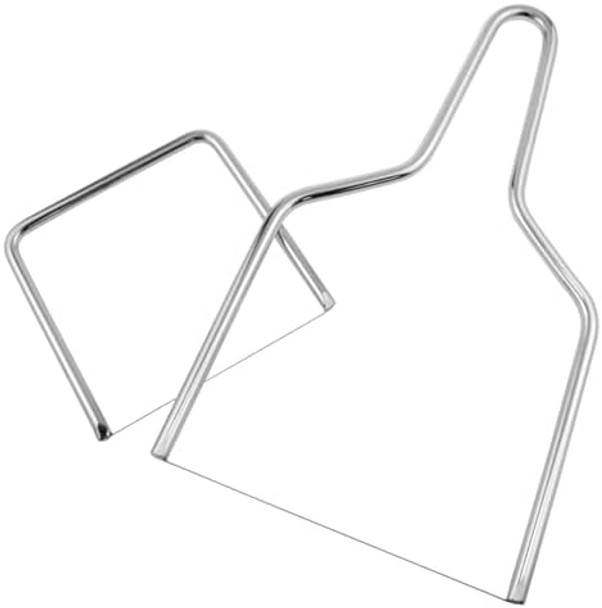 Y And U Stainless Steel Cheese Slicer Cheese Cutter Hand-Held Cheese Slicer Wire Cheese Slicer For Kitchen Block Cheese And Butter Slicer Tools 2Pcs