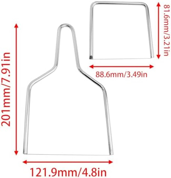 Y And U Stainless Steel Cheese Slicer Cheese Cutter Hand-Held Cheese Slicer Wire Cheese Slicer For Kitchen Block Cheese And Butter Slicer Tools 2Pcs