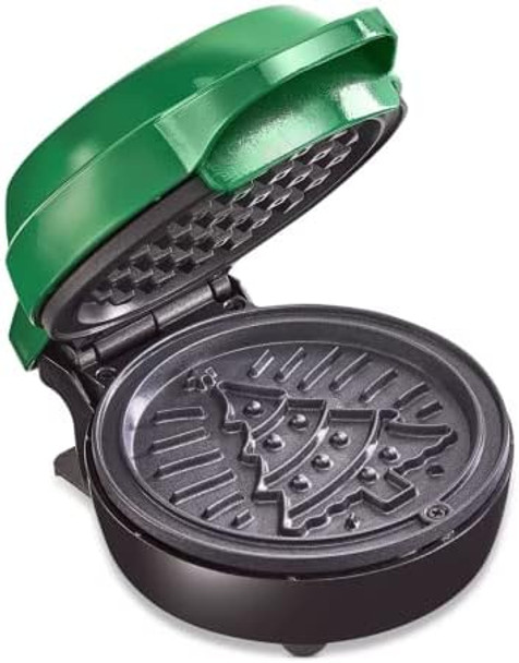Mini Waffle Maker Christmas Tree