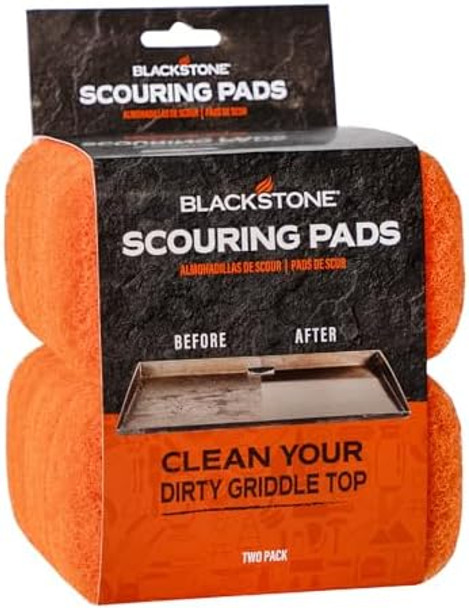 Blackstone Griddle Scrub Pads (Pack Of 10) 5063 Bbq Grill & Cooktop Scouring Scrubbers – Heavy-Duty Cleaning Pads For Grilling For Baked On Food & Cooking Oils – Grill Cleaning Supplies