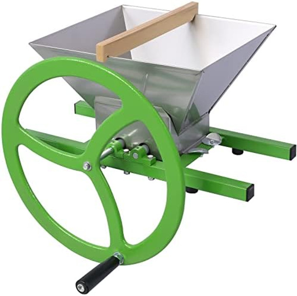 Manual Fruit Press 7L Crusher Grinder For Apples Cider Fruit Wine Juicerportable Fruit Scratter Pulper Cider Presscrusher Grinder