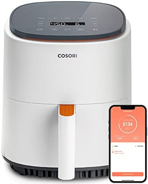 Cosori Food Dehydrator Bundle 5 Stainless Steel Trays 176°F Temp Control 4 Presets 48H Timer With 4 Extra Bpa- Fruit Leather Roll Sheets For P501-Sus ，Silver