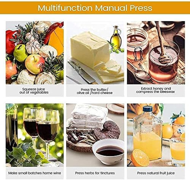 Cheese&Tincture&Herbal Press With Fruit And Apple Crusher