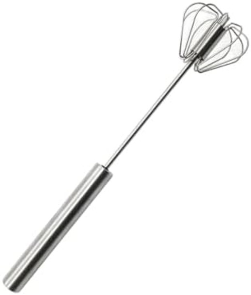 12In-Stainless Steel Hand Mixer Whisk Rotatable Beater Hand Mixer For Mixing. For Cookingbeating&Stirring