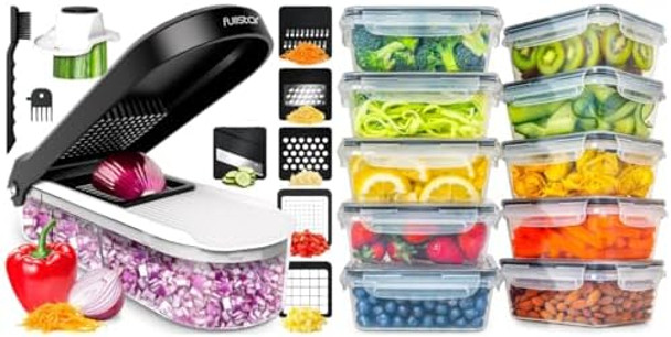 Fullstar Bundle: Chopper + 20 Pc Containers