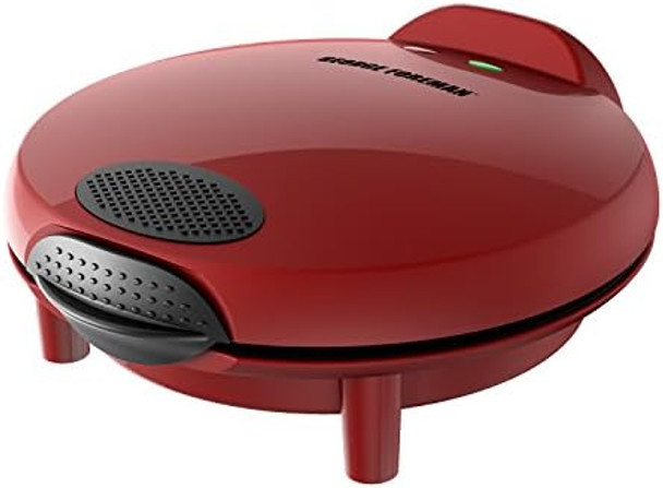 George Foreman Electric Quesadilla Maker Red Gfq001 10 Inch