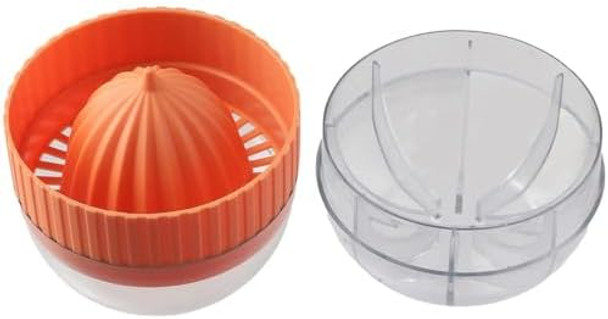 Lemon Squeezer Manual 2 Pcs Citrus Orange Juicer With Plastic Cup Easy Use Fruit Press For Bar Home Multi-Function Handheld Kitchen Vegetable Gadgets