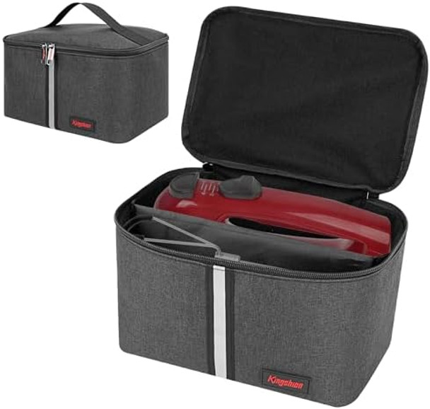 Hand Mixer Carrying Bag For Kitchenaid Mixers - Compatible With 5/6/7/9 Ultra Power Speed Models Travel Storage Box With Handle For Mixer Accessories (Case Only)-Dark Gray