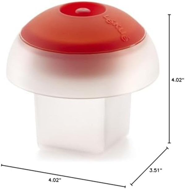 Lxe9Kuxe9 Lekue Reusable Silicone Food Storage Box Container Set Of 3. Set Includes: 0.2L 0.5L 1.0L