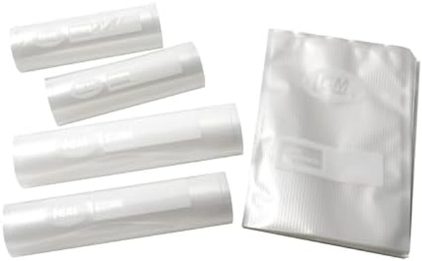 Lem Products Maxvac Combo Pack Of Vacuum Sealer Bags And Rolls Compatible With Major Vacuum Sealer Brands