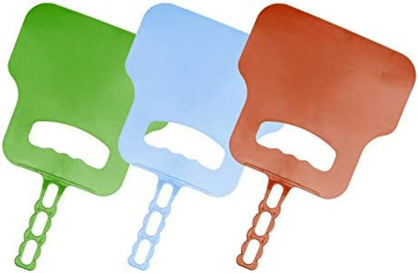 Manual Barbecue Hand Fan - Plastic Grill Hand Fan - Supporting Tool For Flame - Fan Hand For Bbq Camping Picnic Outdoor Cooking 3 Pcs