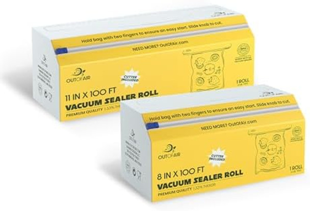 8" And 11" Vacuum Sealer Roll Cutter Box Bundle
