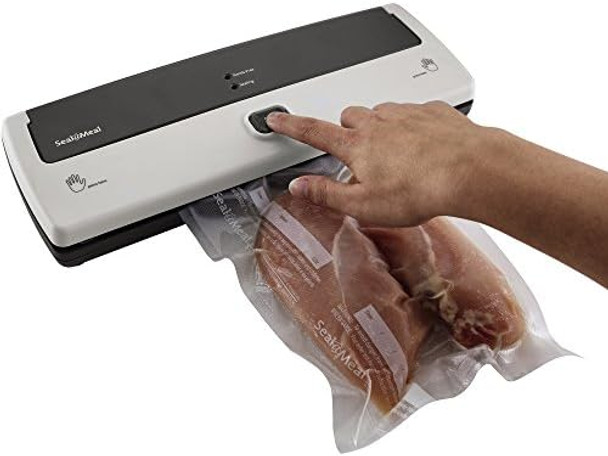 Manual Vacuum Sealer System & Starter Bags - Fssmsl0160-000White