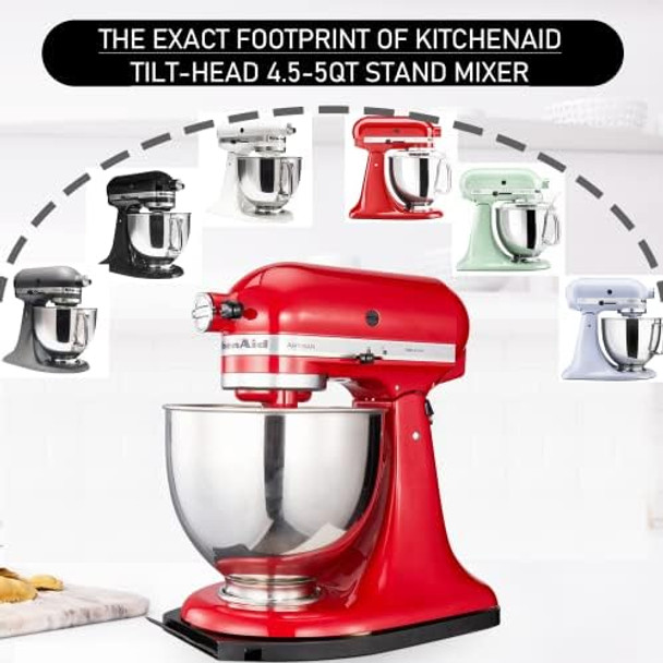 Mixer Slider For Kitchenaid Stand 4.5-5 Qt+Kitchen Appliance Sliding Tray