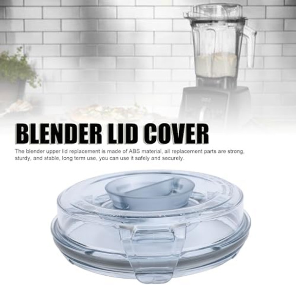 Topincn Blender Upper Lid Replacement A3500 A3300 A2500 Compatible Transparent Abs 64 Oz Blender Lid Cover