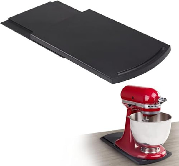 Handy Caddy Kitchen Appliance Sliding Tray Compatible With Coffee Maker Kitchen Aid Mixer Blenders Air Fryer Juicer Parts Accessories Sliders For Coutertop