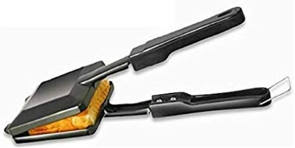 Gas Sandwich Maker Toaster Nonstick Double Sided Grill Sandwich Pan Breakfast Pot Aluminum Tray Baking Pancake Pan Omelets Trays Grill Cooks Toasties Breakfast