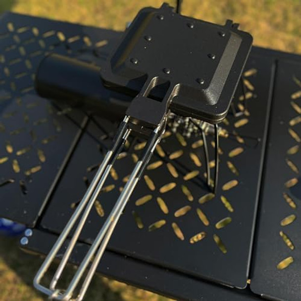 Sandwich Maker Foldable Portable Non Stick Breakfast Maker Press Pan For Home Camping