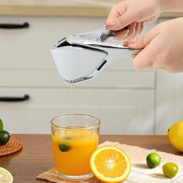 Stainless Steel Lemon Juicer Manual Lemon Squeezer Handheld Citrus Squeezer Juice Extractor For Citrus Lime Orange