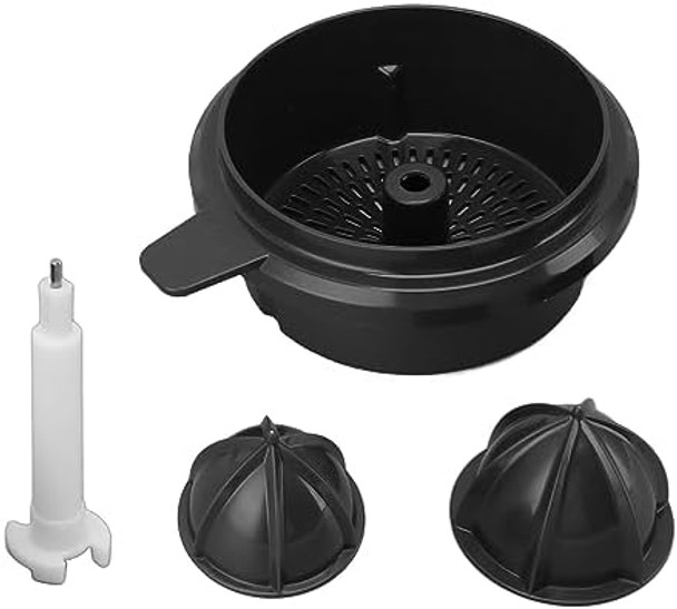 Juicer Accessories Basket Strainer Press Cone Set Home Cooks Juicer Orange Press Strainer Kit Juicing Machine Parts With Press For Thermomix