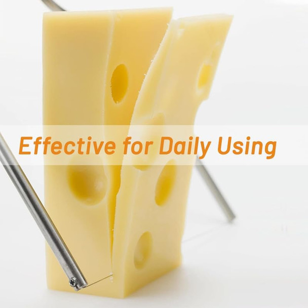 1 Pack Butter Cutter - Stainless Steel Cheese Slicer For Block Butter And Cheese - Right Angle Butter Spreader Handheld Cheese Butter Knife