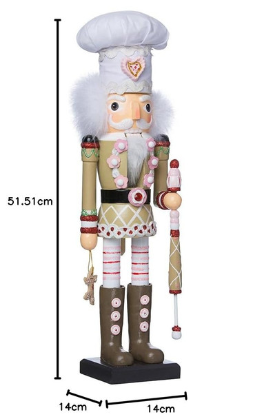 Kurt Adler 17-inch Hollywood Gingerbread Nutcracker Kurt Adler 17-inch Hollywood Gingerbread Nutcracker
