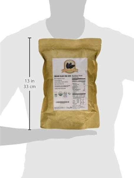 Anthony's Organic Chia Seeds  2.5 lb  Gluten Free  Vegan  Keto Friendly