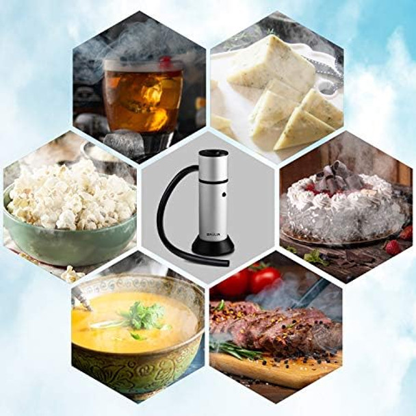 Handheld Smoking Gun Cold Food Smoker For Meat Cocktail Drinks Bbq 3X3X3 Handheld Smoking Gun Cold Food Smoker For Meat Cocktail Drinks Bbq 3X3X3