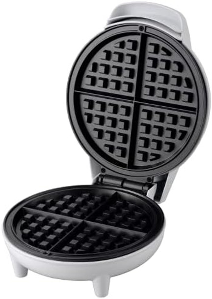 Courant Waffle Maker 7-Inch Round Waffles In Less Then 5 Minutes Delicious Belgian Waffles