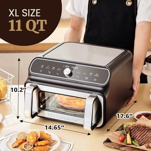 Elite Gourmet Epn160 5.5 X 5.3" Multifunctional Compact Electric Panini Press Contact Grill 180° Flat Grill Lightweight Floating Top-Plate Cool-Touch Handle Non-Stick Surface Black Elite Gourmet Epn160 5.5 X 5.3" Multifunctional Compact Electric Panini Press Contact Grill 180° Flat Grill Lightweight Floating Top-Plate Cool-Touch Handle Non-Stick Surface Black