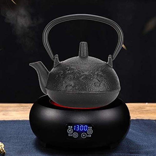 Fdit 0.3L Cast Iron Teapot Tea Set Kettle Imitating Japanese Uncoated Double Chinese Dragon Pattern Decoration For Home Fdit 0.3L Cast Iron Teapot Tea Set Kettle Imitating Japanese Uncoated Double Chinese Dragon Pattern Decoration For Home