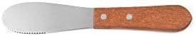 Fox Run Sandwich Spreader Stainless Steel With Wood Handle 7.5-Inch