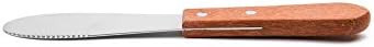 Fox Run Sandwich Spreader Stainless Steel With Wood Handle 7.5-Inch