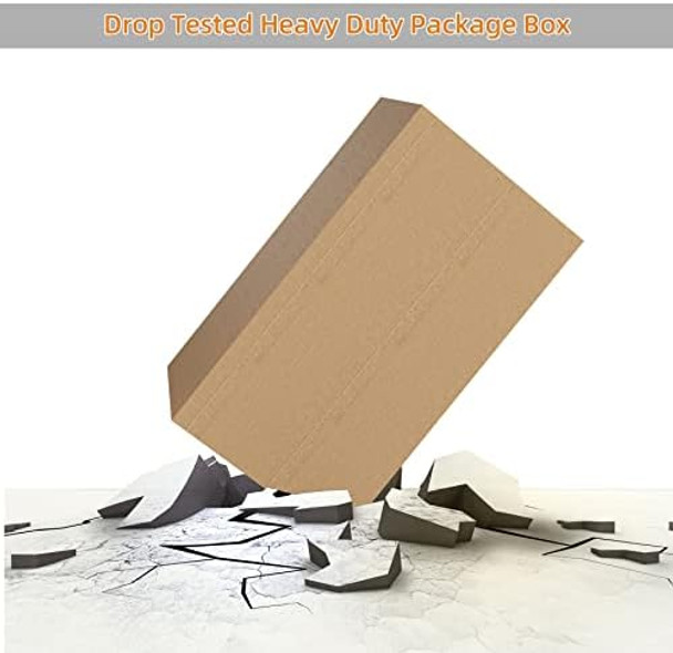 6 Pack Steam Table Pan Full Size Hotel Pan [Nsf ][With Lid] Catering Food Pan Commercial Stainless Steel 4 Inch Deep Anti-Jamming