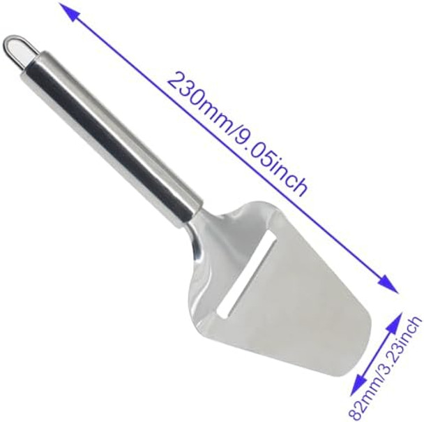 1Pcs Stainless Steel Cheese Plane Handheld Slicer For All Types Of Cheese 1Pcs Stainless Steel Cheese Plane Handheld Slicer For All Types Of Cheese