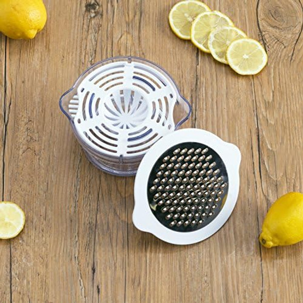 Home Basics 3-In-1 Cheese Grater With Juicer Home Basics 3-In-1 Cheese Grater With Juicer