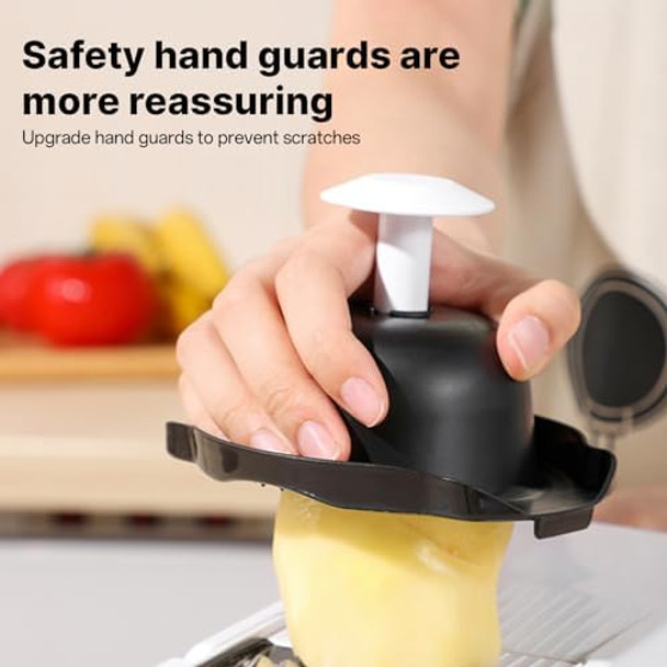 22 In 1 Vegetable Chopper With Container And Lid Manual Hand Veggie Chopper Self Cleaning Mini Chopper Food Processor For Onion Garlic Multifunctional Kitchen Dicer Chopper With Egg White Separator