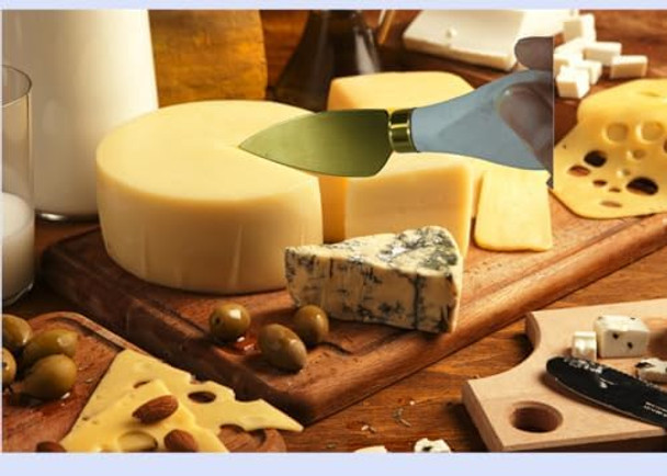 Marble Cheese Knife Set Of 4 Gold And White Charcuterie Accessories Heavy Marble Handle Butter Spatula Sandwich Cream Knives Cheese Spreader CutterHousewarming Marble Cheese Knife Set Of 4 Gold And White Charcuterie Accessories Heavy Marble Handle Butter Spatula Sandwich Cream Knives Cheese Spreader CutterHousewarming