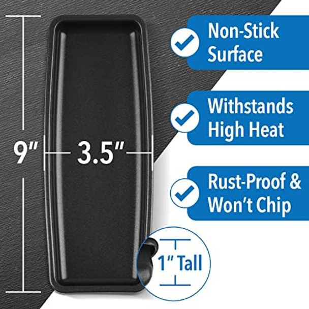 Impresa 2 Pack Veggie Trays For Ninja Foodi Ag400 And Ag300 Series Grills - Non-Stick Indoor Cooking With Air Fryer Egg & Vegetable Roasting Accessory