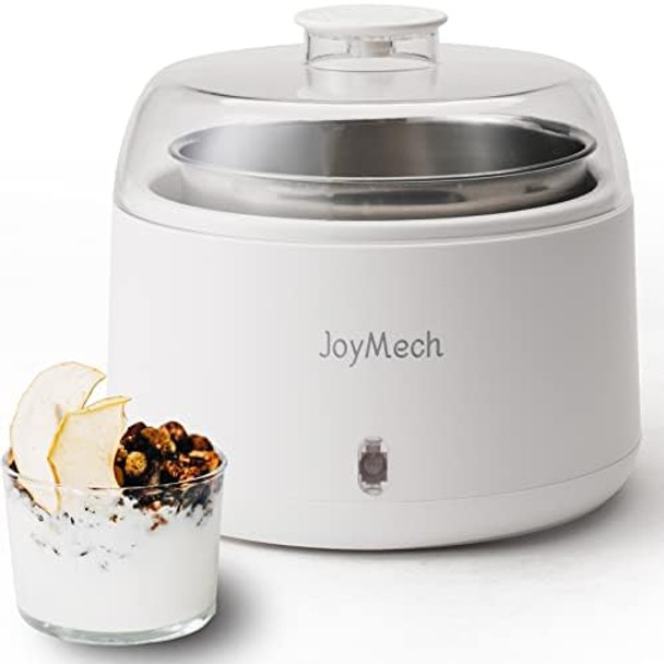 Yogurt Maker Compact Greek Yogurt Maker Machine With Constant Temperature Control Stainless Steel Container 1 Quart For Home Organic Yogurt Yogurt Maker Compact Greek Yogurt Maker Machine With Constant Temperature Control Stainless Steel Container 1 Quart For Home Organic Yogurt