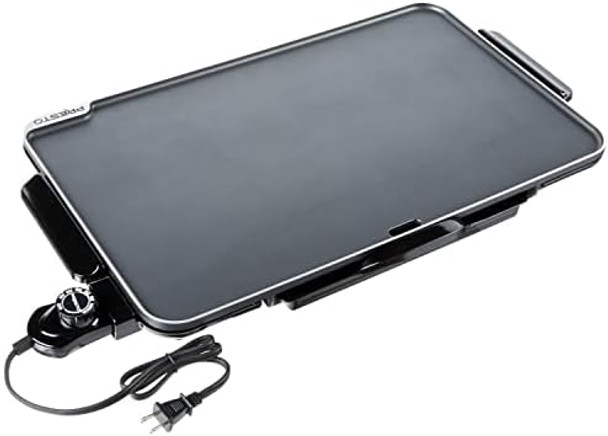 Presto 07046 Tilt 'N Drain Big Griddle Cool-Touch Electric Griddle