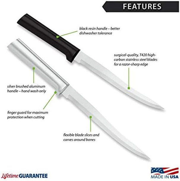 Rada Cutlery Carver Boning Knife Made In Usa Black Handle