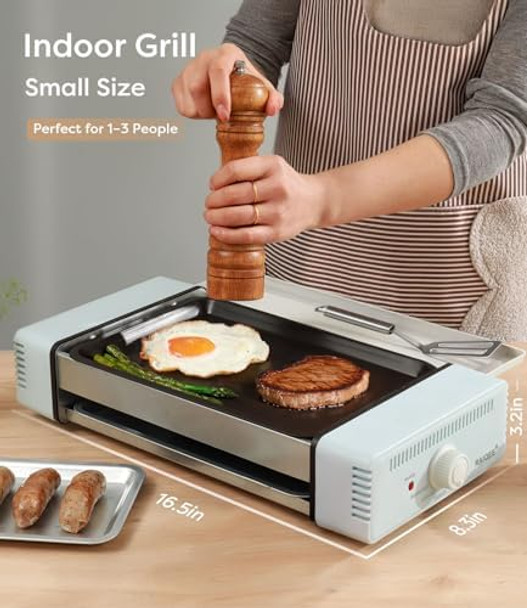 3 In 1 Electric Hot Dog Roller Machine For HomeCompact Indoor Grill With Removable 6 Hotdog Roller Grill Nonstick Grate & PanFits 9 Sausage For Family BbqGame Night