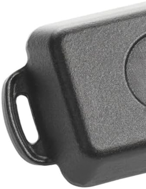 Soro Essentials- 7" X 4-3/4" Rectangular Mini Cast Iron Induction Skillet Server 14 Oz Matte Black Enamel– Cookware Saute Fry Pan Cast Iron Skillet Frying Pan Skillets Safe Grill For Indoor & Outdoor Soro Essentials- 7" X 4-3/4" Rectangular Mini Cast Iron Induction Skillet Server 14 Oz Matte Black Enamel– Cookware Saute Fry Pan Cast Iron Skillet Frying Pan Skillets Safe Grill For Indoor & Outdoor