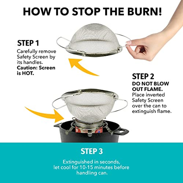 Sterno 70277 Smores Maker Jr Table Top Smores Fire Pit Portable Cordless Food-Safe Great For Outdoors Or Indoors - Jr Size Black